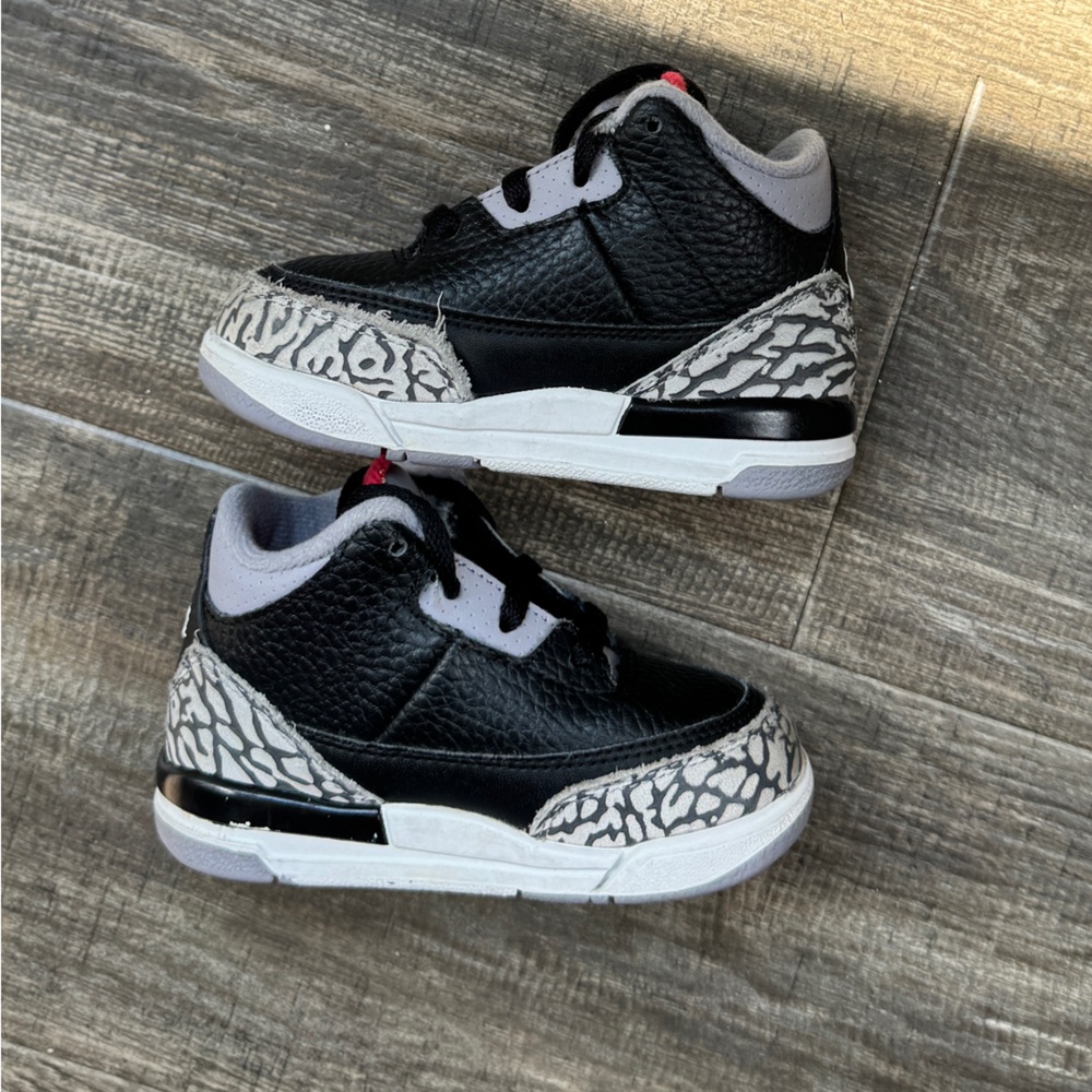 Jordan 3 retro black cement 6c - Picture 2 of 6